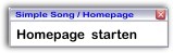 simplesong homepage starten